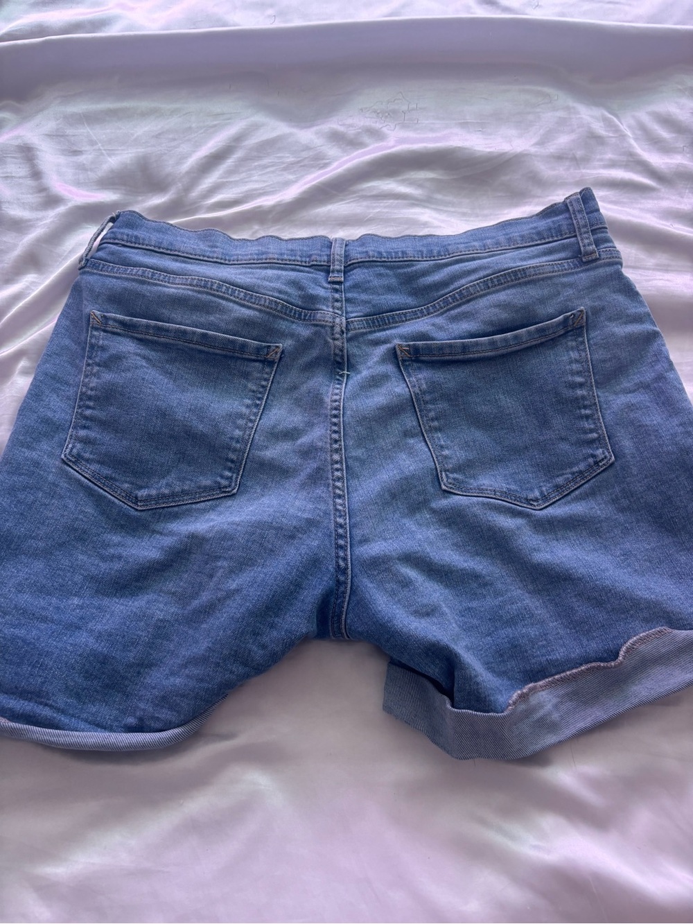a.n.a Women Jean Shorts Blue Denim
